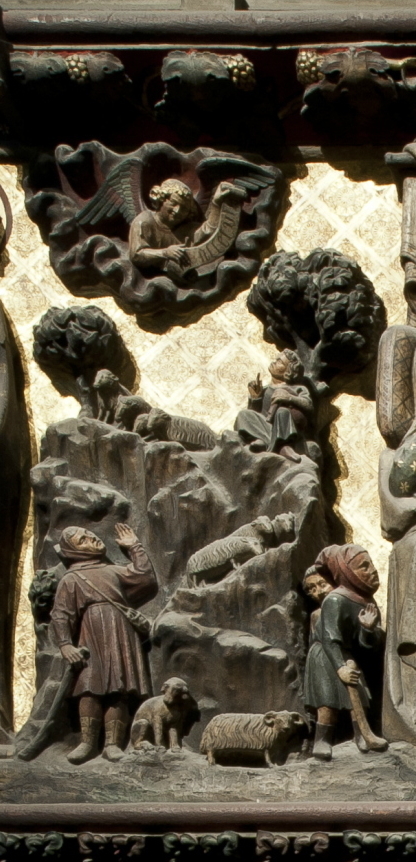 La clôture du chœur de Notre-Dame de Paris - Announcement to the Shepherds.