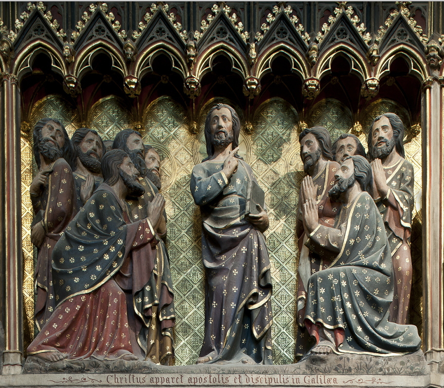 La clôture du chœur de Notre-Dame de Paris - the sending of the apostles on mission