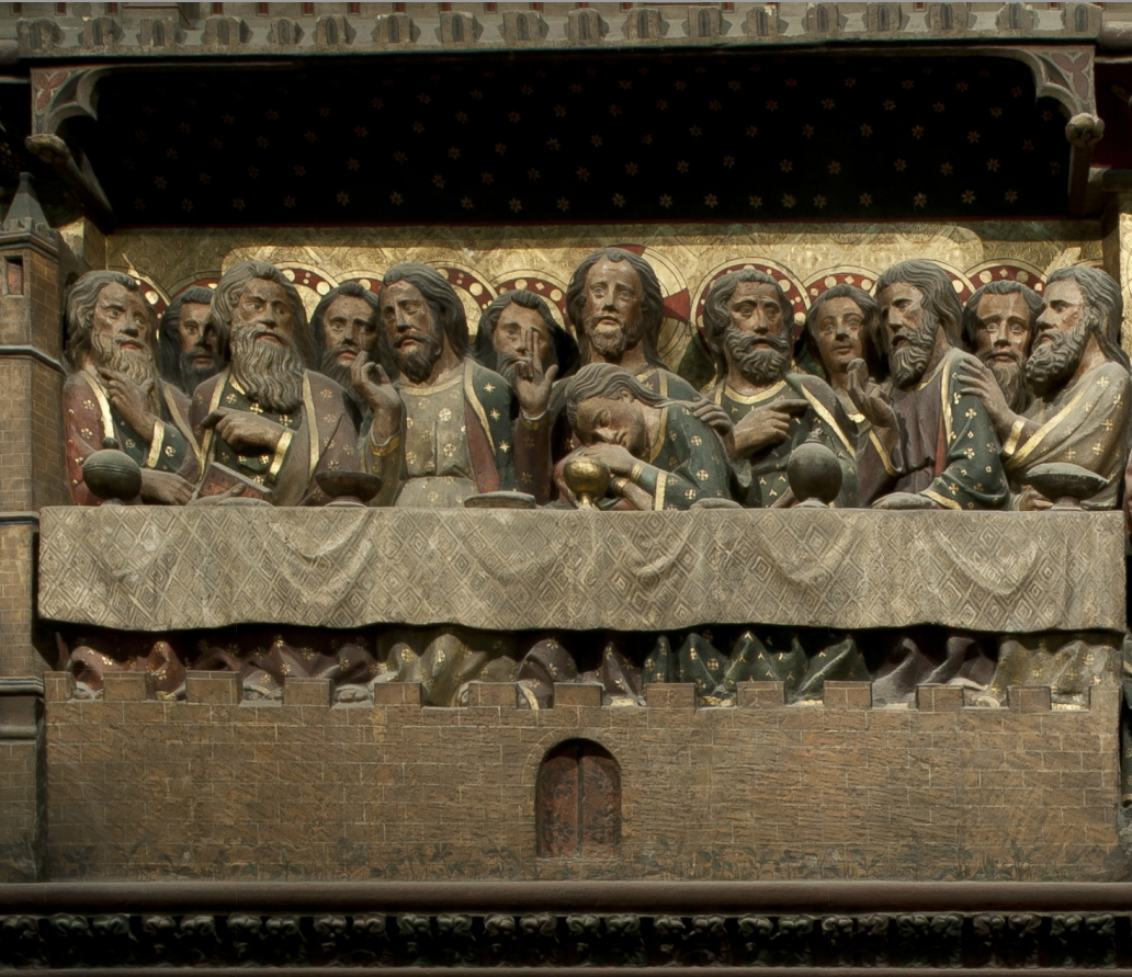 La clôture du chœur de Notre-Dame de Paris - La Cène