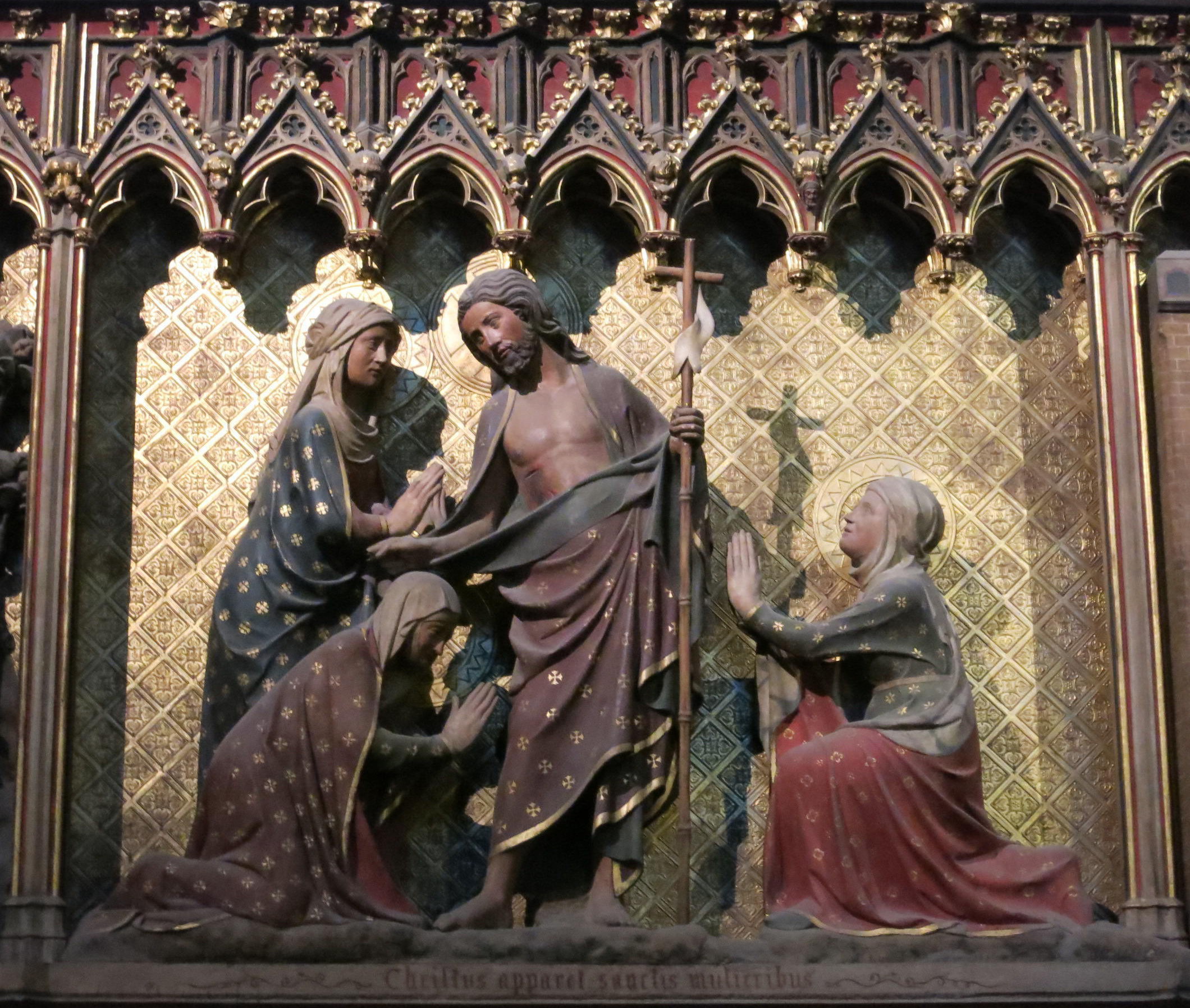 La clôture du chœur de Notre-Dame de Paris - the appearance of Christ to the holy women