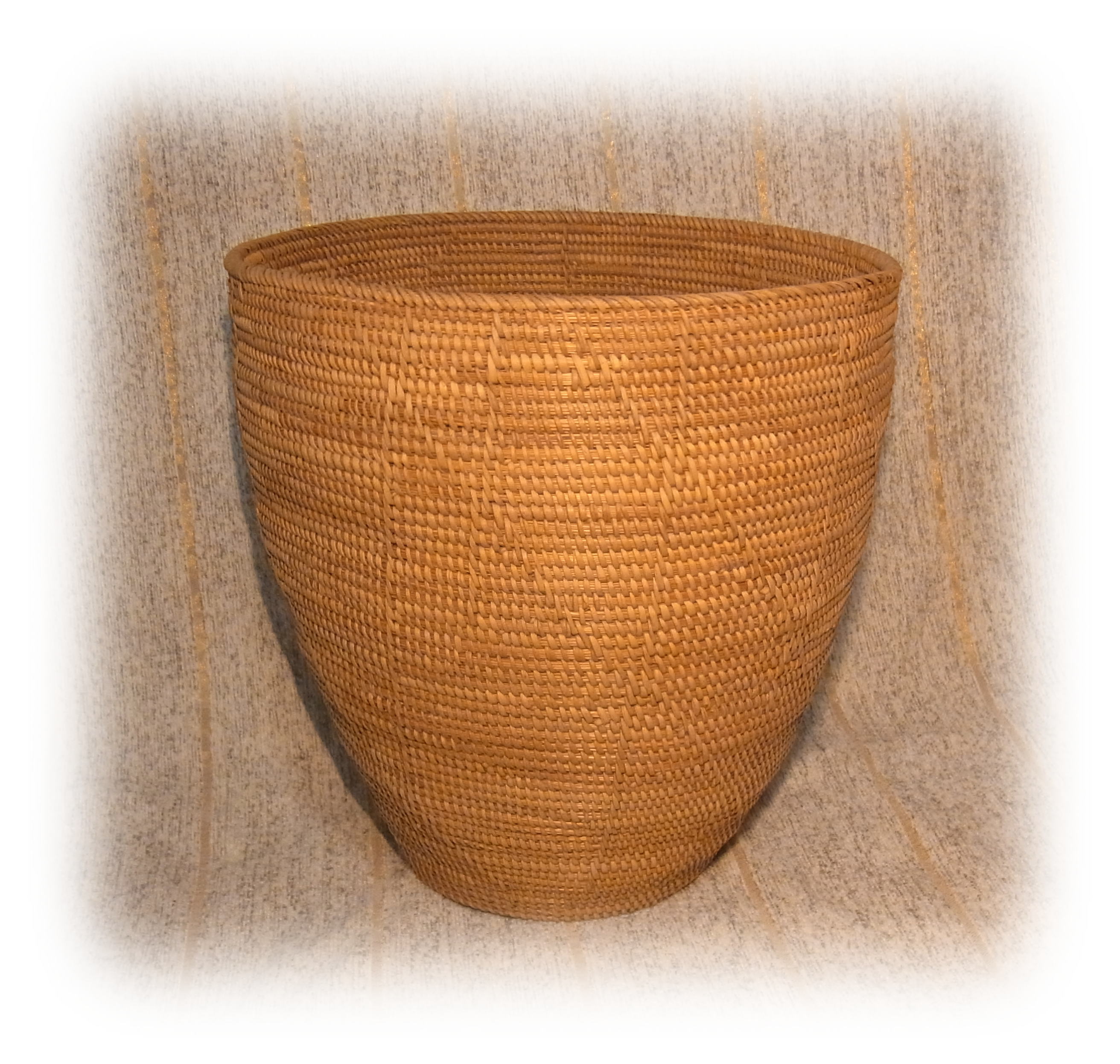 Old woven African basket