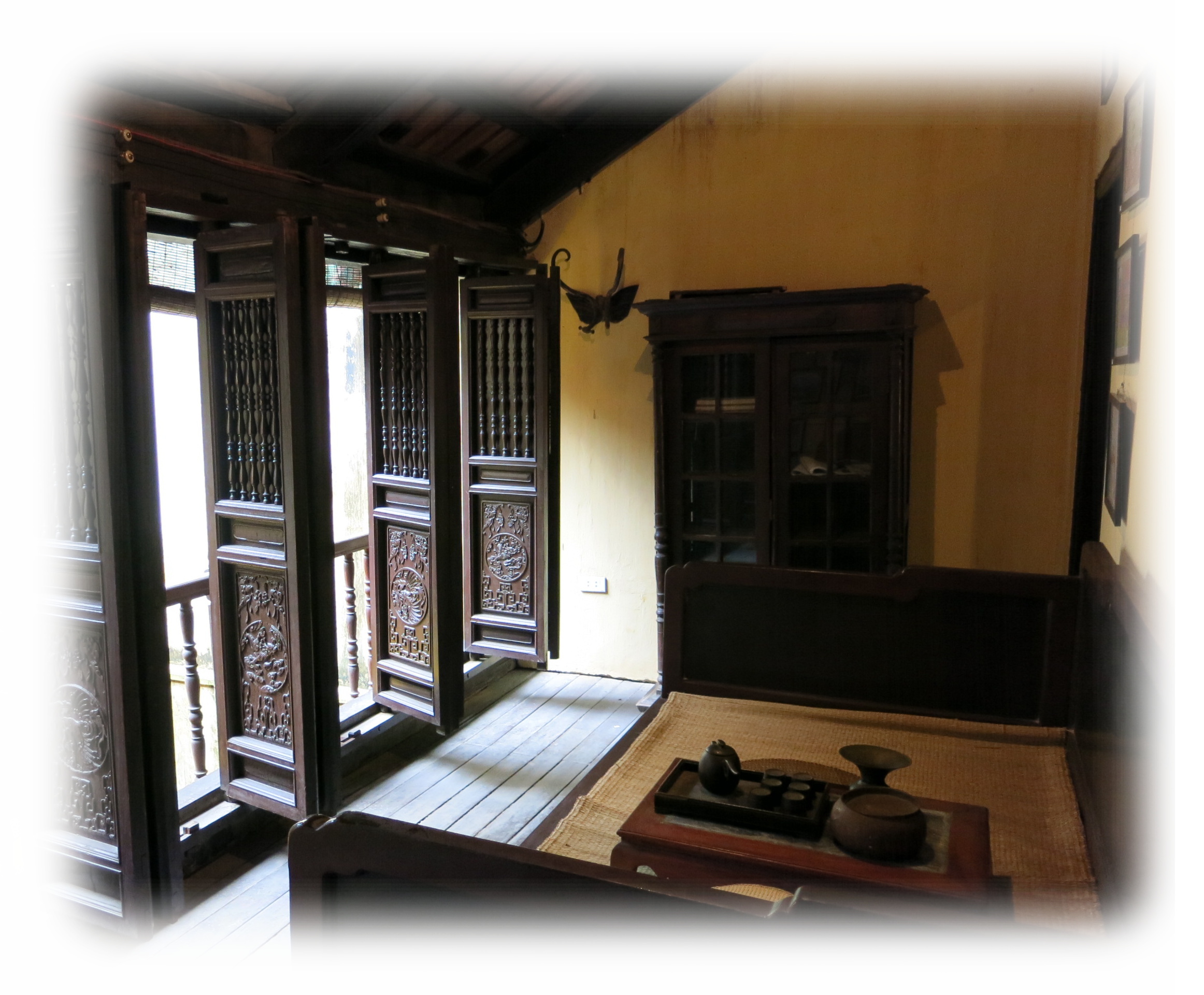 Ancient house of 87 Ma May street in Hanoi