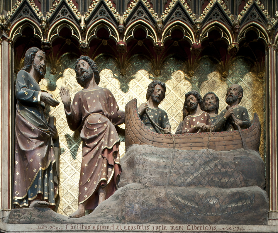 La clôture du chœur de Notre-Dame de Paris - the appearance of Christ to the apostles on the shore of the sea of Tiberias>
</div>
<br>
<p style=