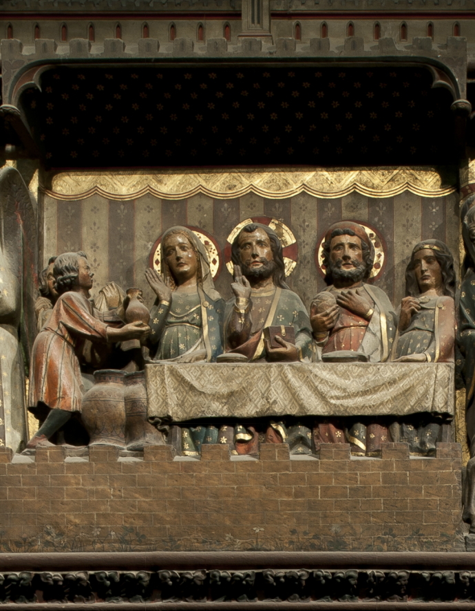 La clôture du chœur de Notre-Dame de Paris - the Wedding at Cana